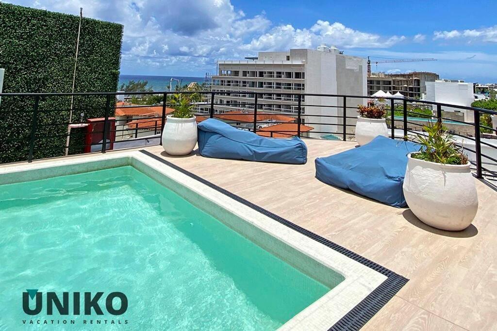 1 Block To The Beach 2Br 6Pax Rooftop Pool King Bed Playa del Carmen Zewnętrze zdjęcie
