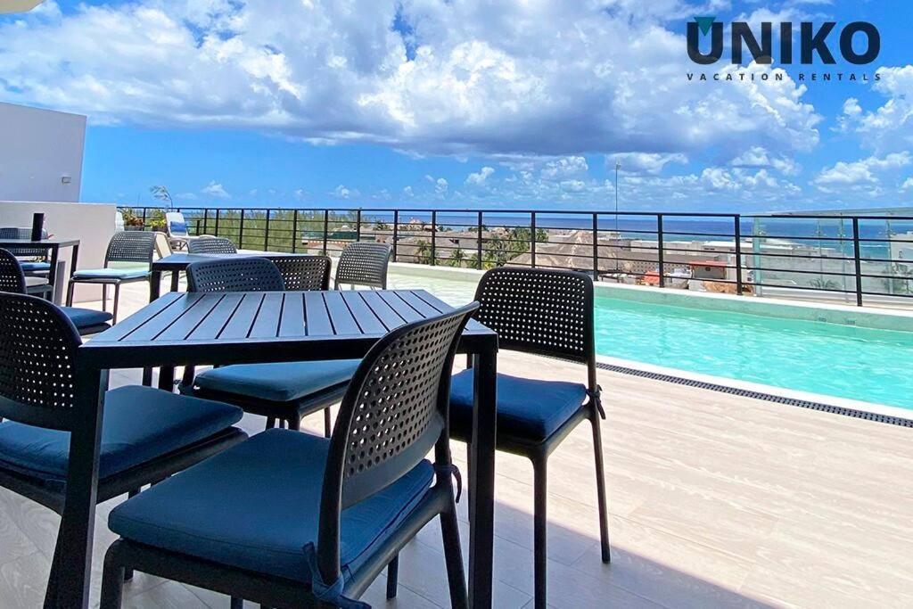 1 Block To The Beach 2Br 6Pax Rooftop Pool King Bed Playa del Carmen Zewnętrze zdjęcie