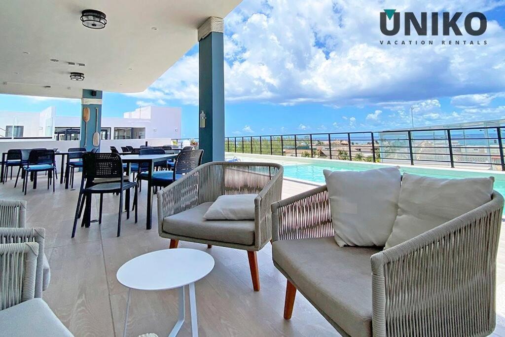 1 Block To The Beach 2Br 6Pax Rooftop Pool King Bed Playa del Carmen Zewnętrze zdjęcie