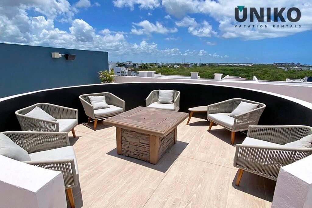 1 Block To The Beach 2Br 6Pax Rooftop Pool King Bed Playa del Carmen Zewnętrze zdjęcie